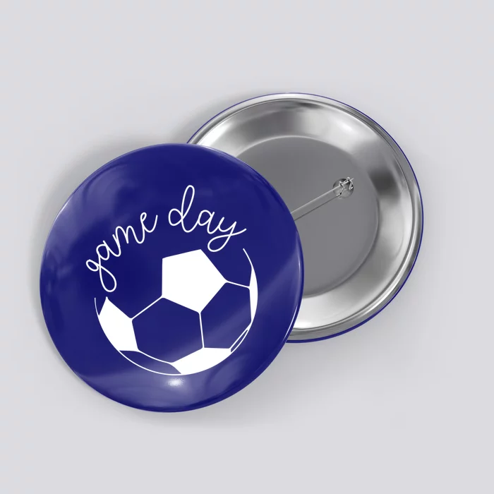 Game Day Mom Soccer Gift Button