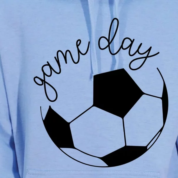 Game Day Mom Soccer Gift Unisex Surf Hoodie