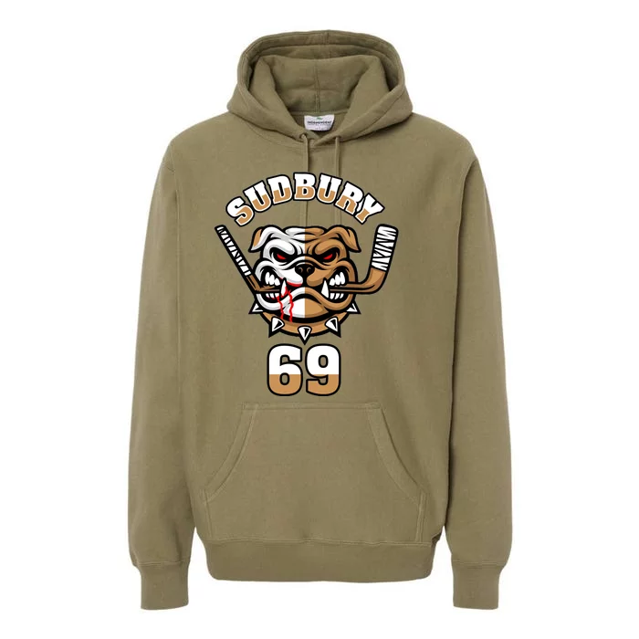 Great Design New Year 2024 Shoresy 69 Sudbury Blueberry Bulldogs Letterkenny Premium Hoodie