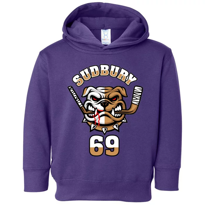 Great Design New Year 2024 Shoresy 69 Sudbury Blueberry Bulldogs Letterkenny Toddler Hoodie