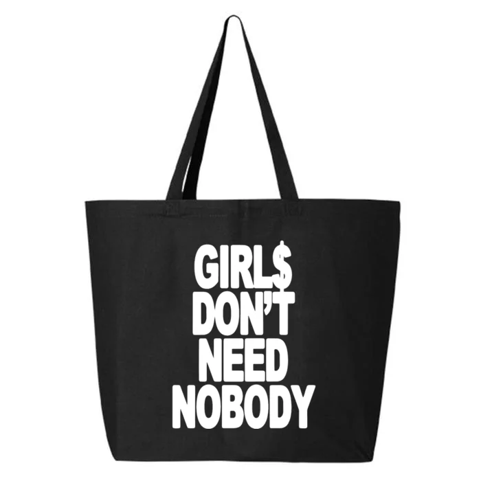 Girl$ DonT Need Nobody Blur 25L Jumbo Tote