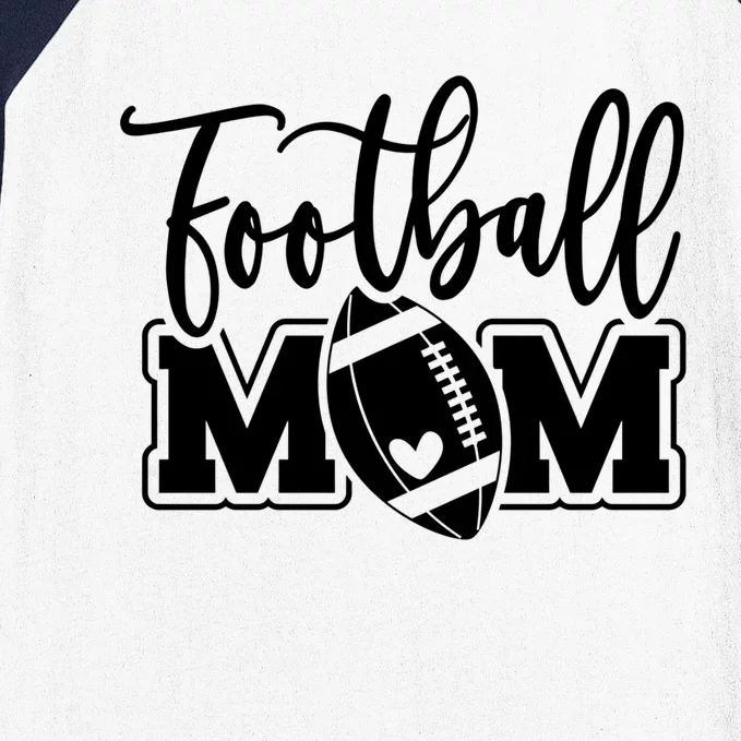 Game Day Or High School Football Mama Football Mom Great Gift Baseball Sleeve Shirt