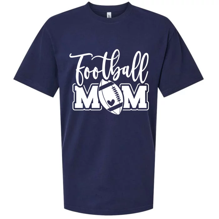 Game Day Or High School Football Mama Football Mom Great Gift Sueded Cloud Jersey T-Shirt