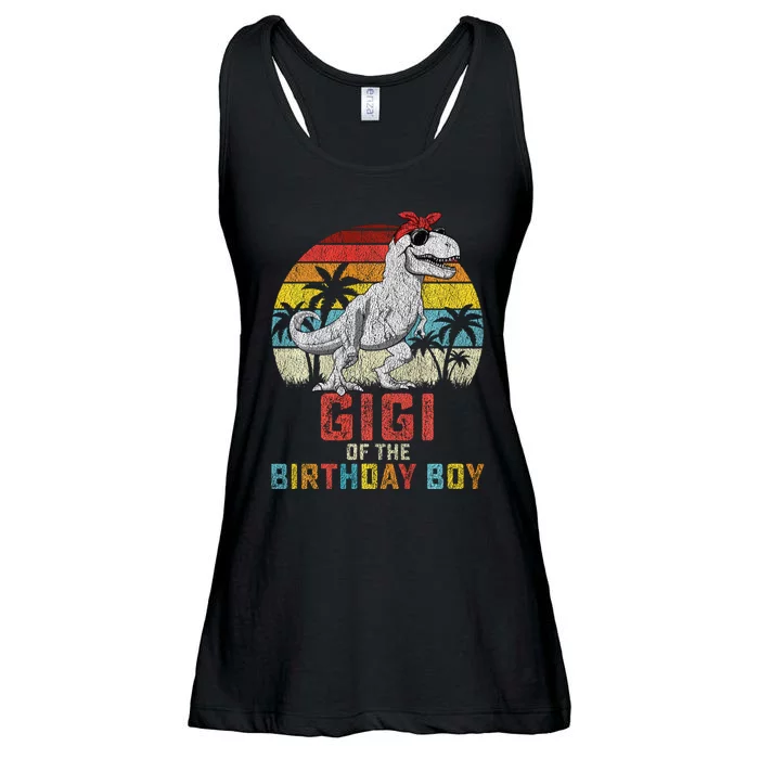 Gigi Dinosaur Of The Birthday Matching Family Sweat Ladies Essential Flowy Tank