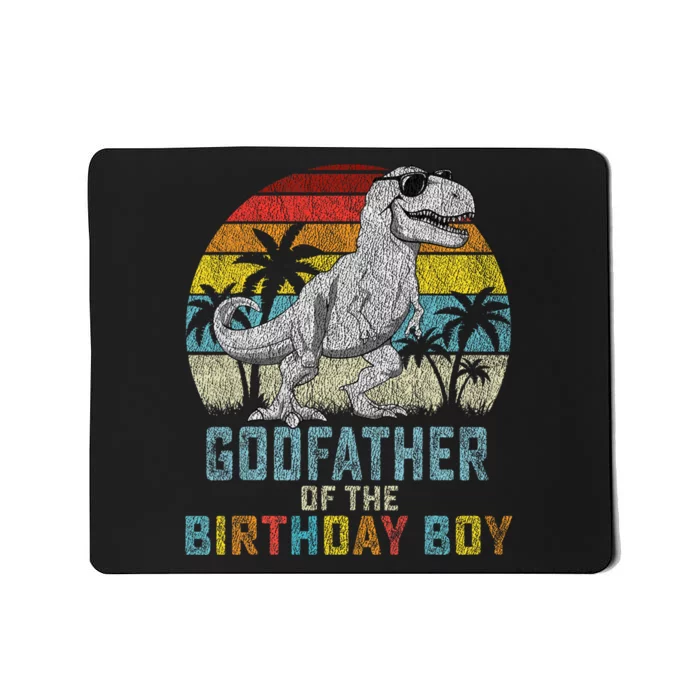 Godfather Dinosaur Of The Birthday Matching Family Mousepad