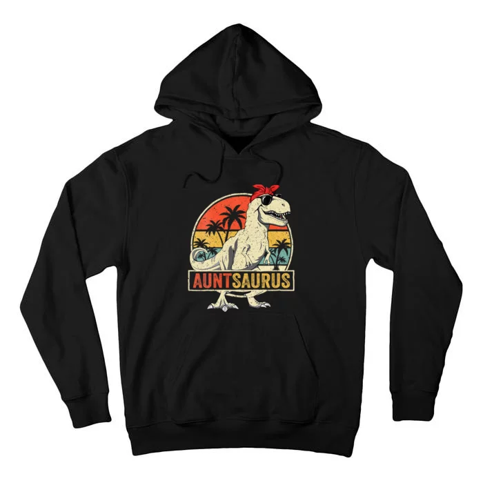 Granny Dinosaur Of The Birthday Matching Family Vneck Tall Hoodie