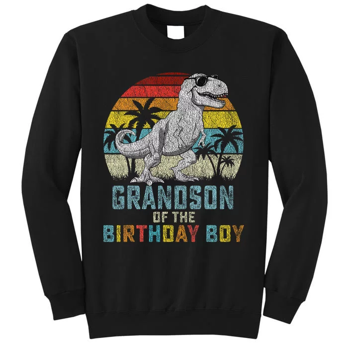 Grandson Dinosaur Of The Birthday Matching Family Sweatshirt