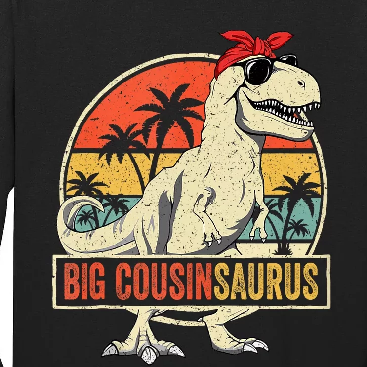 Granny Dinosaur Of The Birthday Matching Family Tank Top Tall Long Sleeve T-Shirt