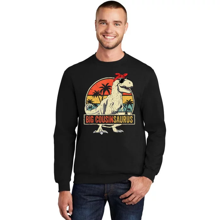 Granny Dinosaur Of The Birthday Matching Family Tank Top Tall Sweatshirt