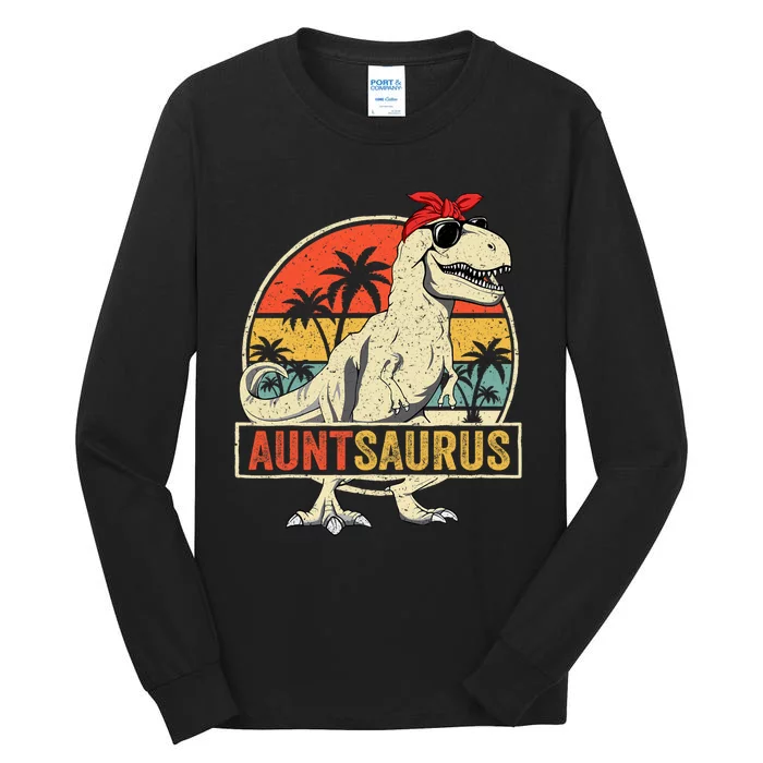 Granny Dinosaur Of The Birthday Matching Family Tall Long Sleeve T-Shirt