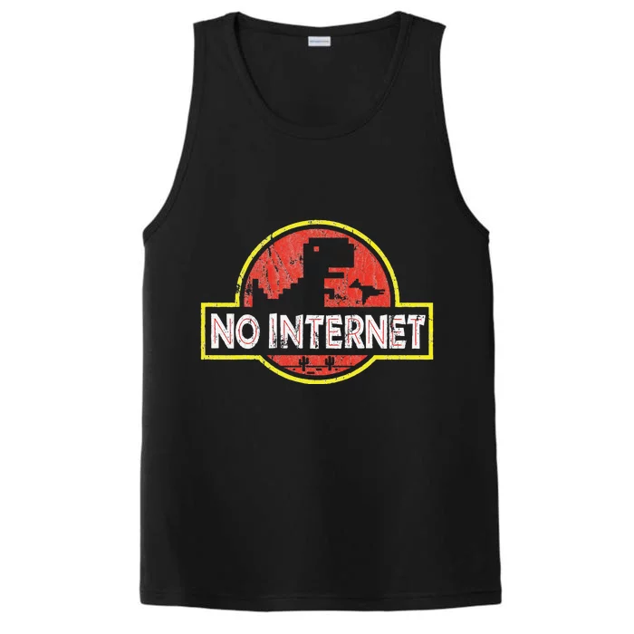 Geeky Dinosaur Pixel Art Nerdy Computer Programming Geeks Performance Tank