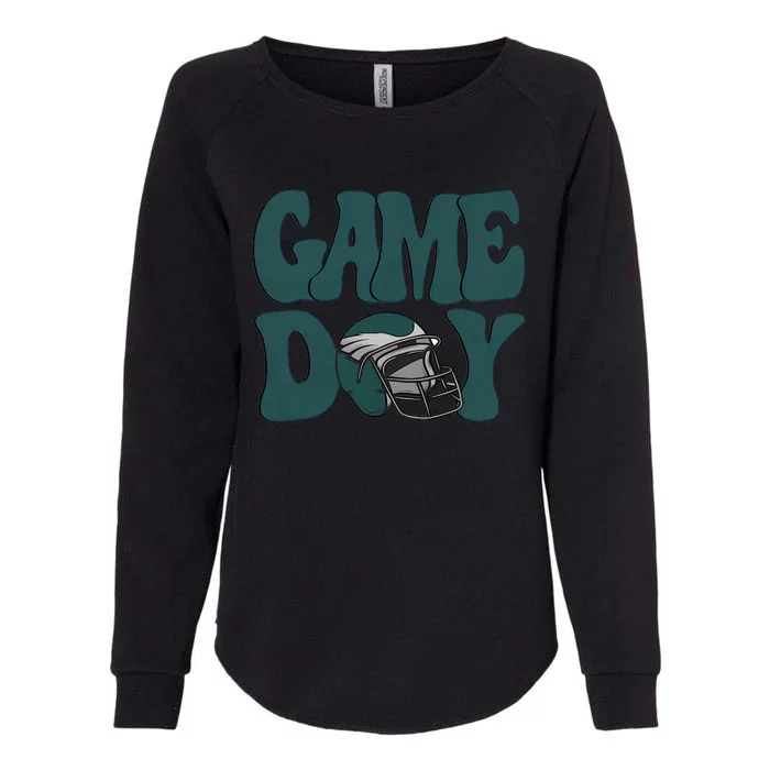 Game Day Philadelphia Football Philly Football Fan Trending Gift Idea Womens California Wash Sweatshirt