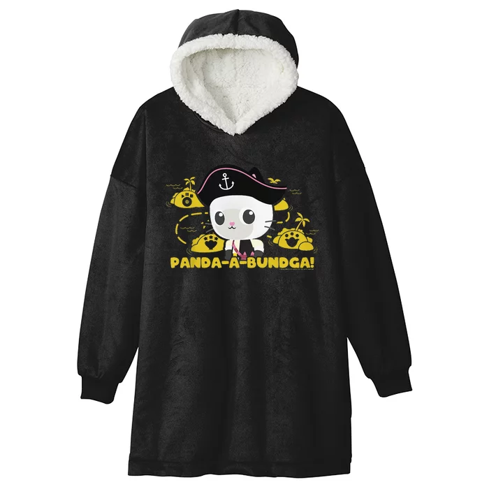 Gabby's Dollhouse Pandy Paws PandaABundga! C2 Hooded Wearable Blanket