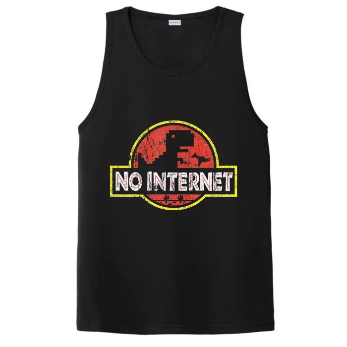 Geeky Dinosaur Pixel Art Nerdy Computer Programming Geeks Performance Tank