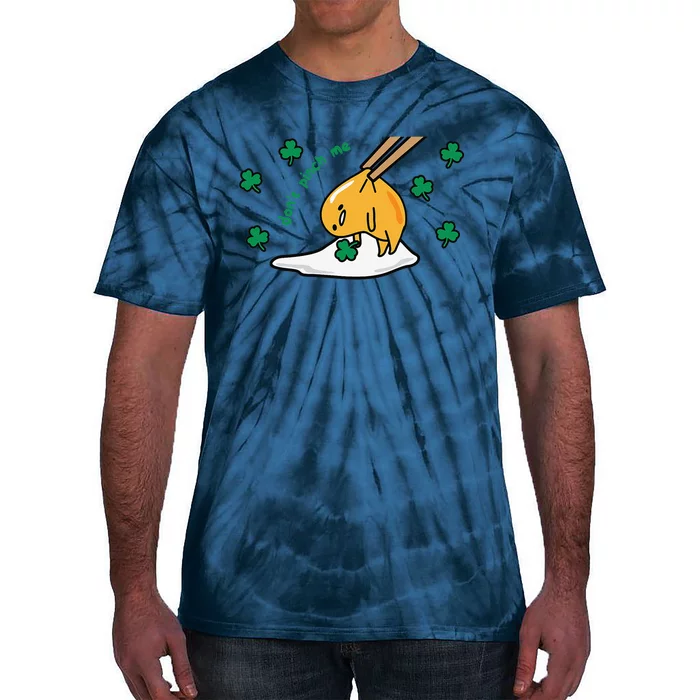 Gudetama Don't Pinch Me Saint Patrick's Day Tie-Dye T-Shirt