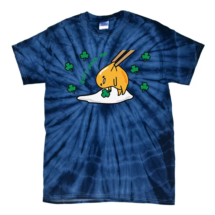 Gudetama Don't Pinch Me Saint Patrick's Day Tie-Dye T-Shirt