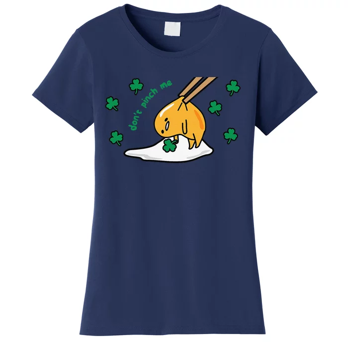 Gudetama Don't Pinch Me Saint Patrick's Day Women's T-Shirt