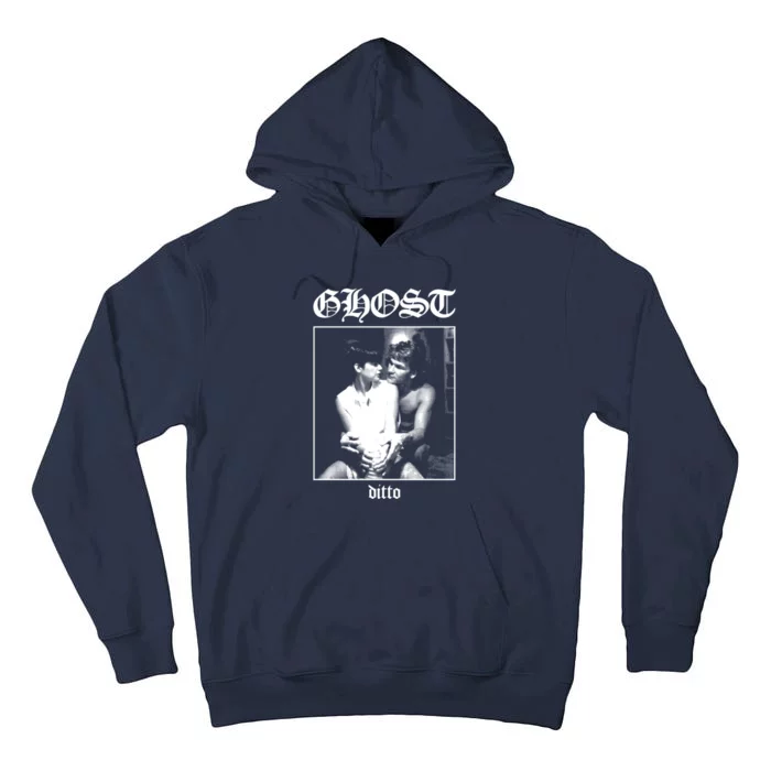 Ghost Ditto Patrick Swayze Black Metal Parody Tall Hoodie