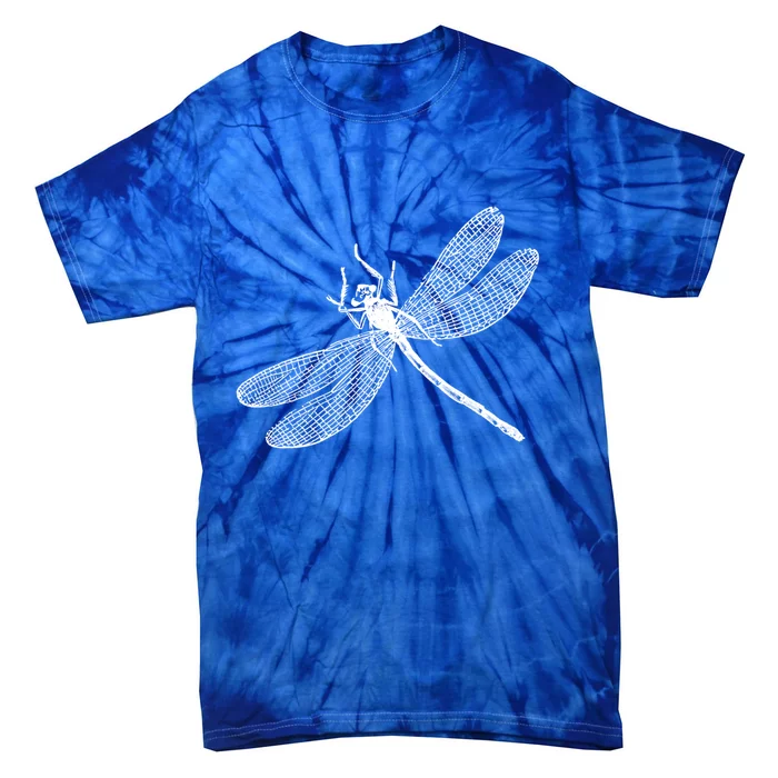 Garden Dragonfly Print Gift Tie-Dye T-Shirt