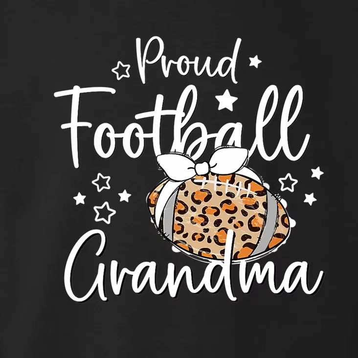 Game Day Proud Football Grandma Leopard Spirit T Tee Design Toddler Hoodie