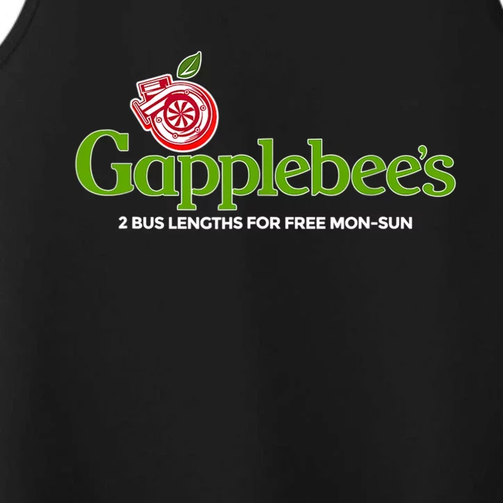 Gapplebees Drag Racing Gapped American Muscle Gift Performance Tank