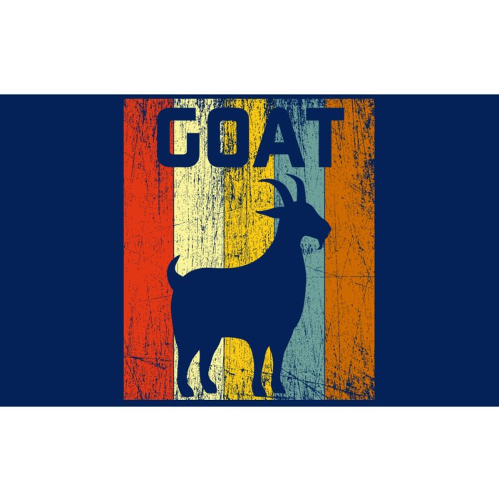 Goat Disco Retro Vintage Goat Lover Bumper Sticker