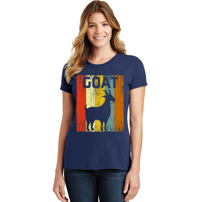 Goat Disco Retro Vintage Goat Lover Women's T-Shirt