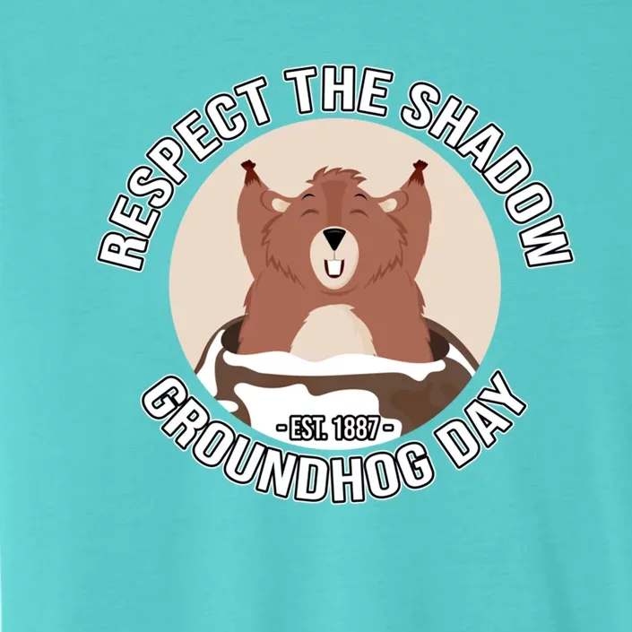 Groundhog Day Respect The Shadow Teens Great Gift ChromaSoft Performance T-Shirt