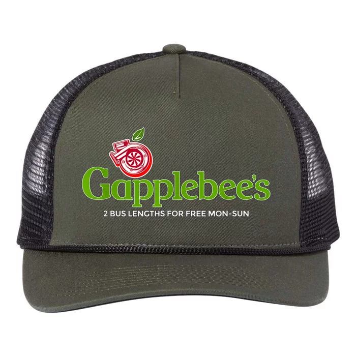 Gapplebees Drag Racing Gapped American Muscle Gift Retro Rope Trucker Hat Cap