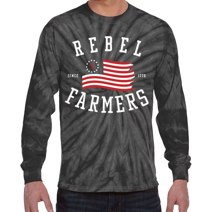 Gatlin Didier Rebel Farmers Tie-Dye Long Sleeve Shirt