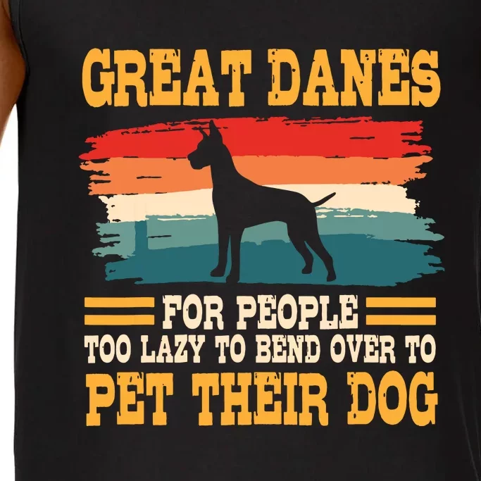 Great Dane Retro Vintage German Mastiff Gentle Dog Lover Comfort Colors® Tank Top