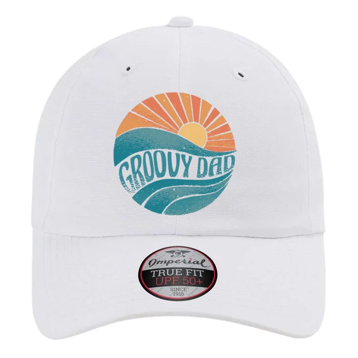 Groovy Dad Retro Sunset Gift The Original Performance Cap