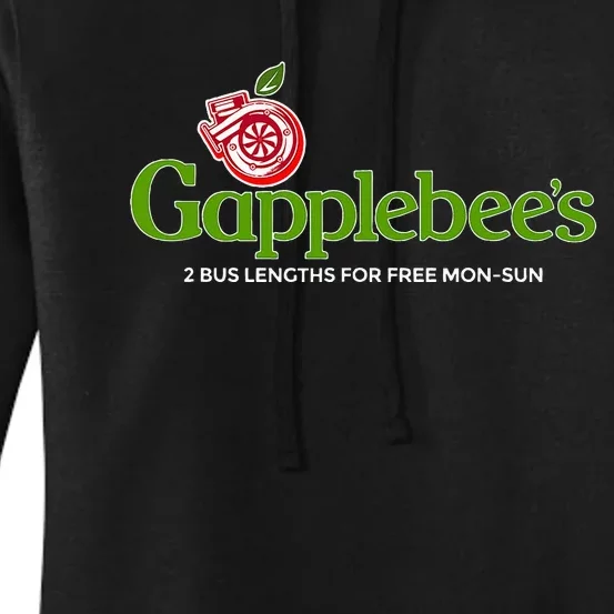 GapplebeeS Drag Racing American Muscle Turbo Boosted Women's Pullover Hoodie