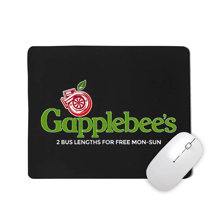 GapplebeeS Drag Racing American Muscle Turbo Boosted Mousepad