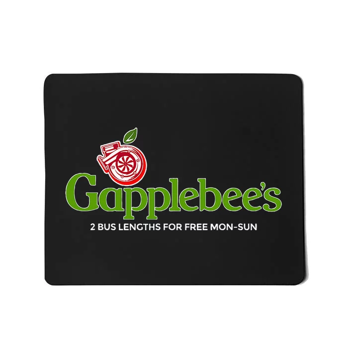 GapplebeeS Drag Racing American Muscle Turbo Boosted Mousepad