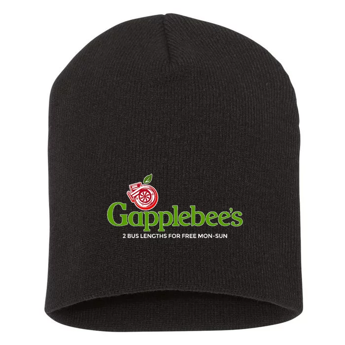 GapplebeeS Drag Racing American Muscle Turbo Boosted Short Acrylic Beanie