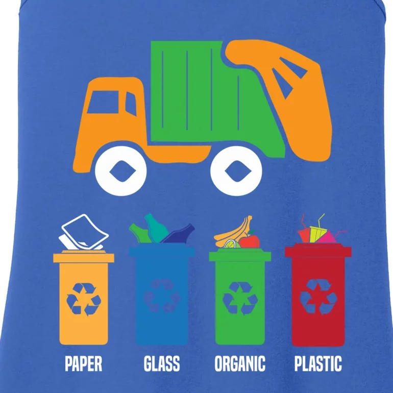 Garbage Day Recycling Truck Ladies Essential Tank