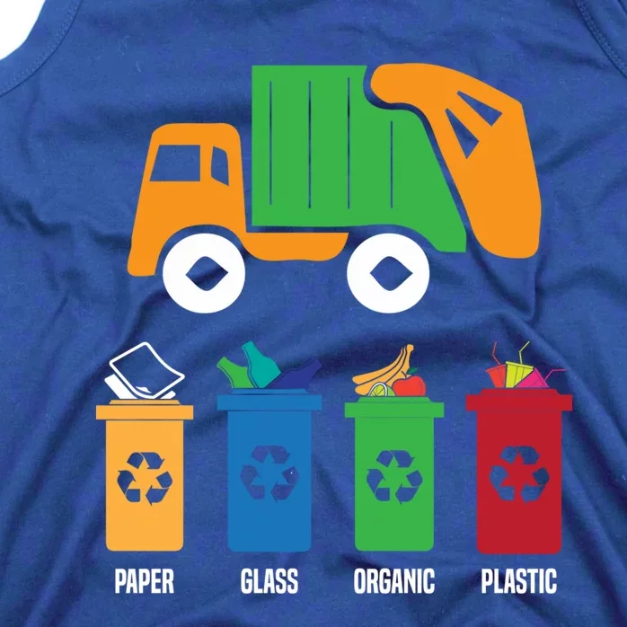 Garbage Day Recycling Truck Tank Top