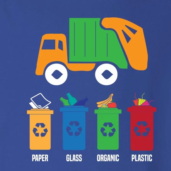 Garbage Day Recycling Truck Toddler Long Sleeve Shirt