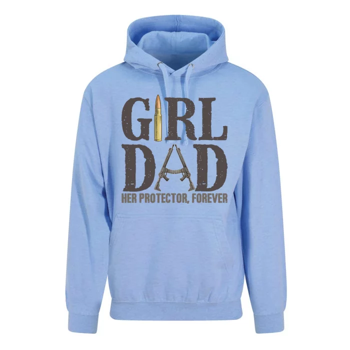 Girl Dad Retro Vintage Gift Dad Father Birthday Unisex Surf Hoodie