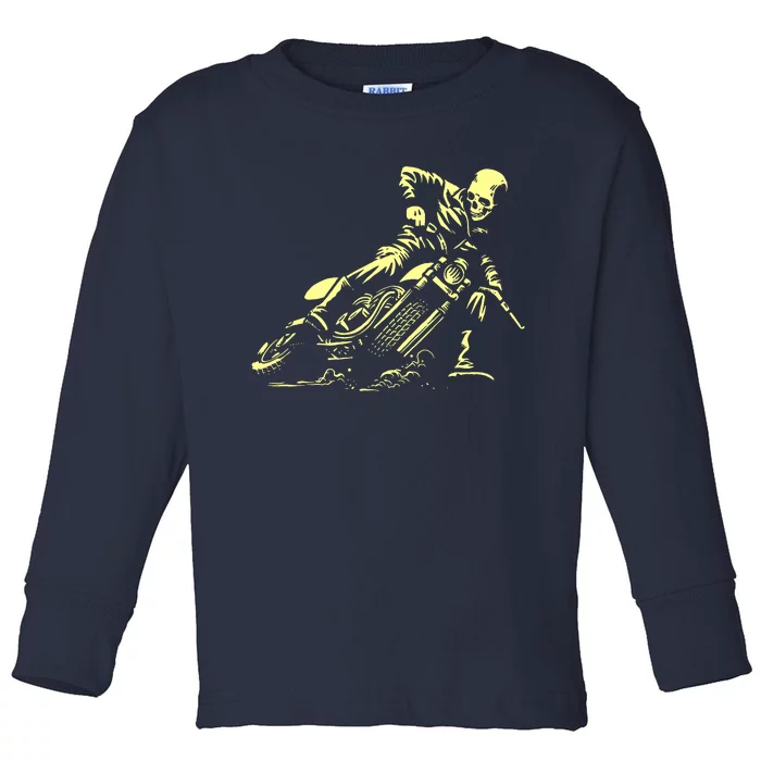 Ghost Drift Rider Toddler Long Sleeve Shirt