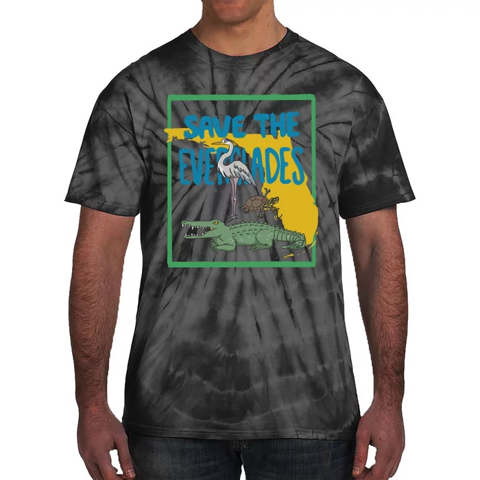 Gators Daily Save The Everglades Tie-Dye T-Shirt