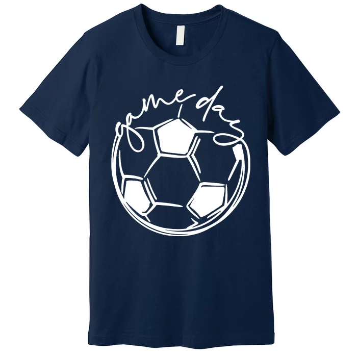 Game Day Shirts Sports Parent Shirts Soccer Mom Shirts Premium T-Shirt