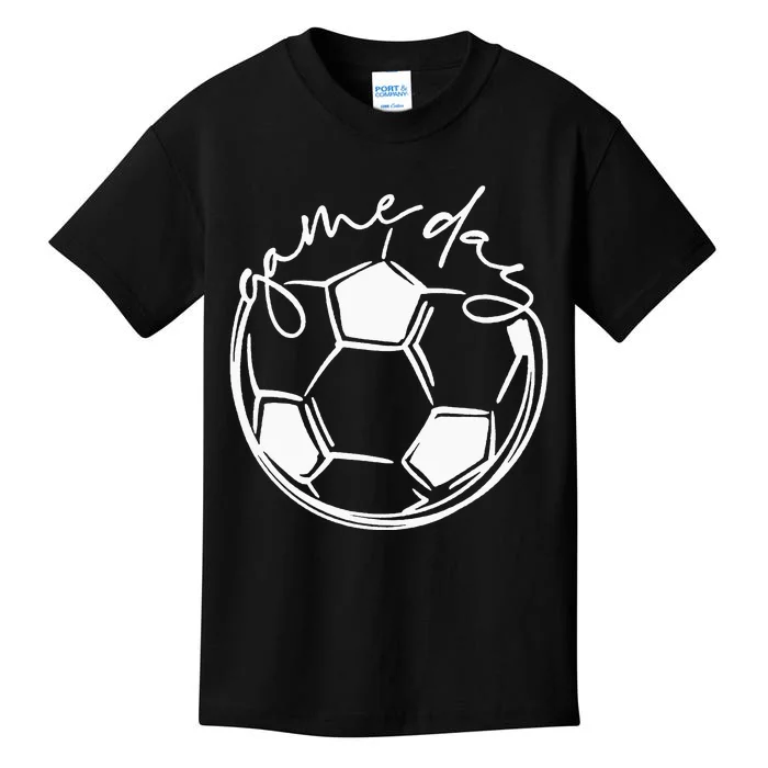 Game Day  Sports Parent  Soccer Mom Kids T-Shirt