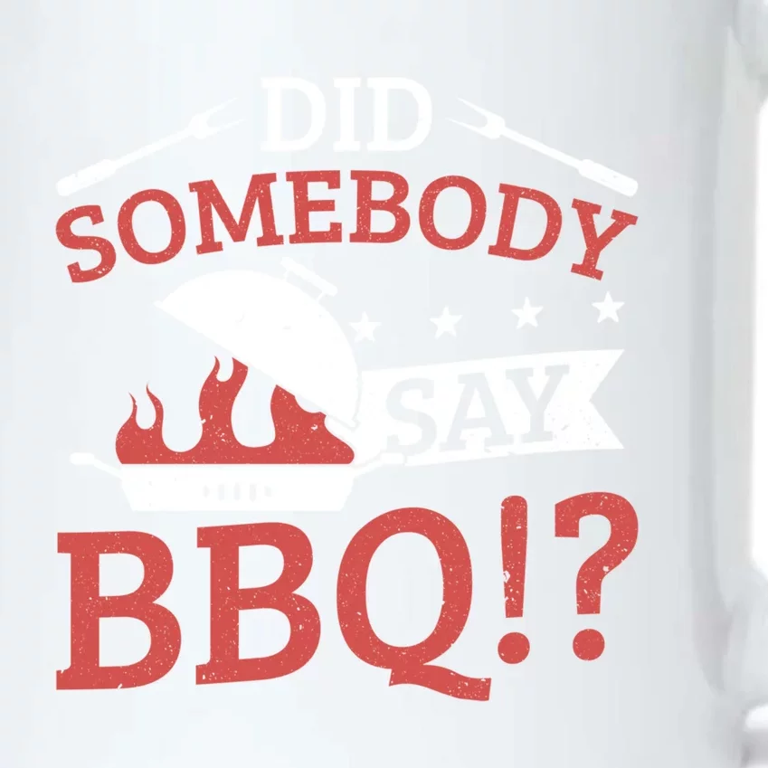 Griller Did Somebody Say Bbq? Barbecue Smoker Bbq Gift Black Color Changing Mug