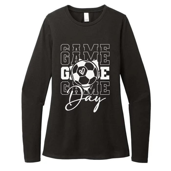 Game Day Soccer Womens CVC Long Sleeve Shirt