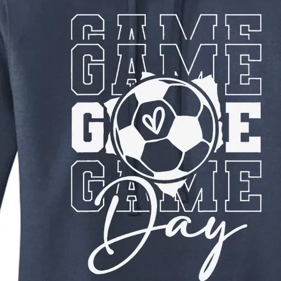 Game Day Soccer Women's Pullover Hoodie