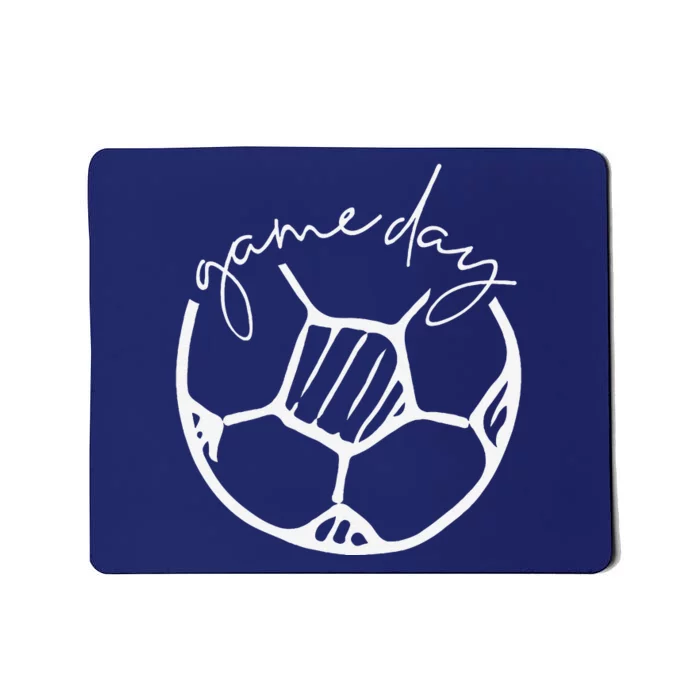 Game Day Soccer Ball Sports Game Ball Lover Mousepad