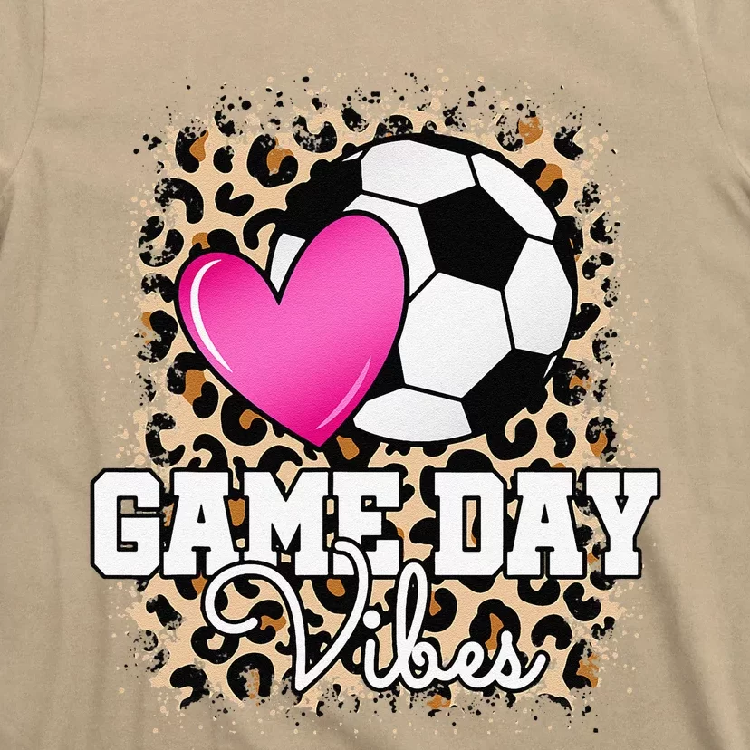 Game Day Soccer Leopard Print Soccer T-Shirt