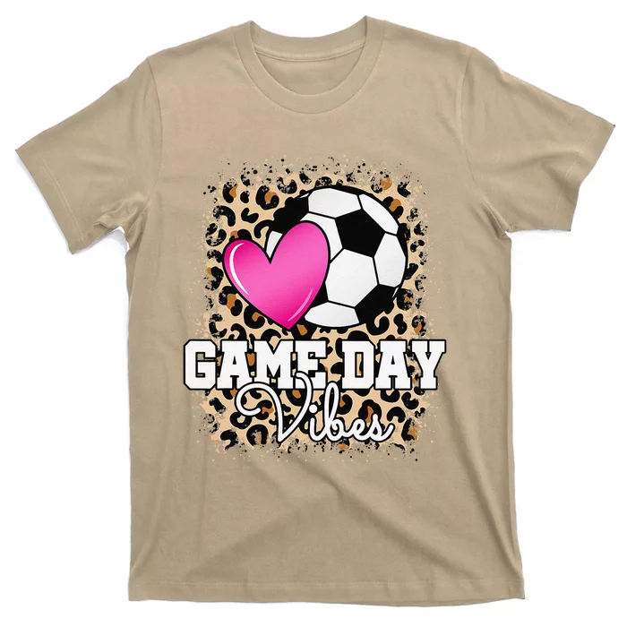 Game Day Soccer Leopard Print Soccer T-Shirt